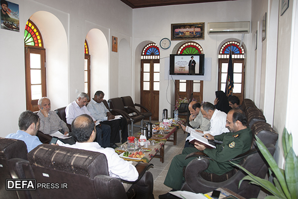 کمیته تخصصی پیشکسوتان دفاع مقدس در بوشهر برگزار شد+تصاویر