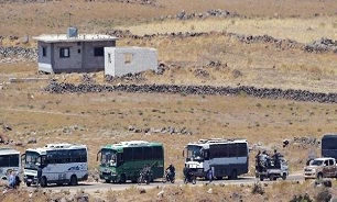 اتوبوس های حامل گروههای مسلح از قنیطره وارد درعا شد