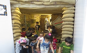نوآموزان مهدهای قرآنی از مرکز فرهنگی و موزه دفاع مقدس آذربایجان غربی بازدید کردند.