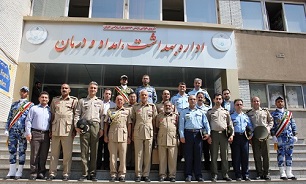 هیئت پزشکی نظامی کشور عمان از بیمارستان بعثت نیروی هوایی ارتش بازدید کرد