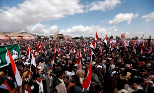 راهپیمایی باشکوه مردم یمن علیه جنایات سعودی‌ها در الحدیده