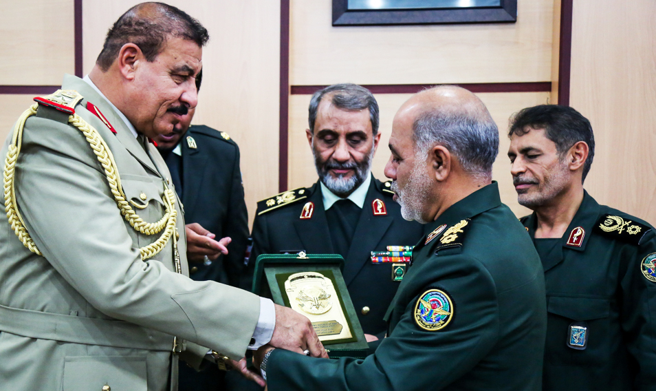 دیدار سردار عبداللهی با فرمانده مرزبانی جمهوری عراق