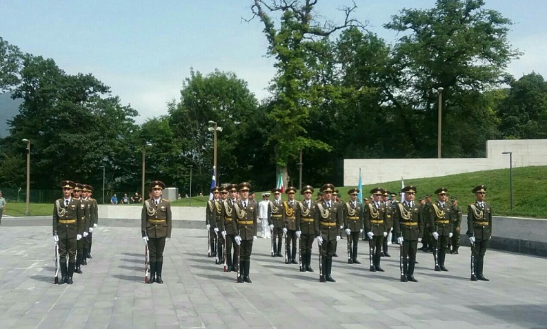 افتتاحيه مسابقات بین‌المللی همکاری‌های نظامی در ارمنستان برگزار شد