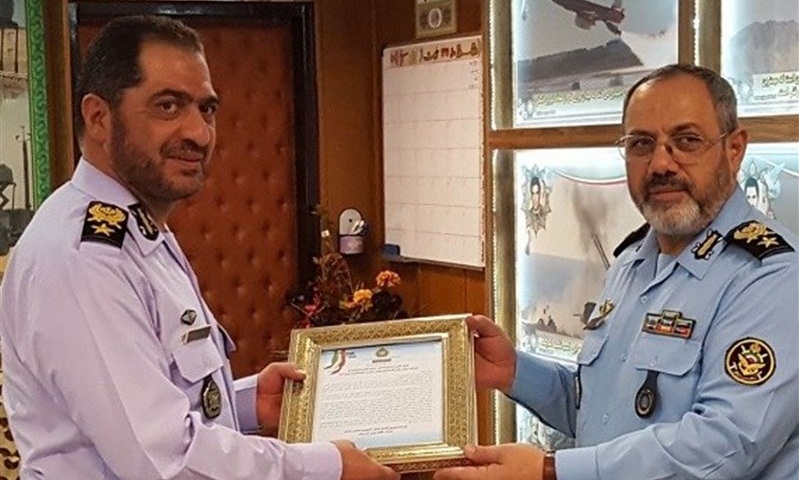فرماندهان نیروی هوایی ارتش و قرارگاه پدافند هوایی خاتم الانبیا(ص) دیدار کردند