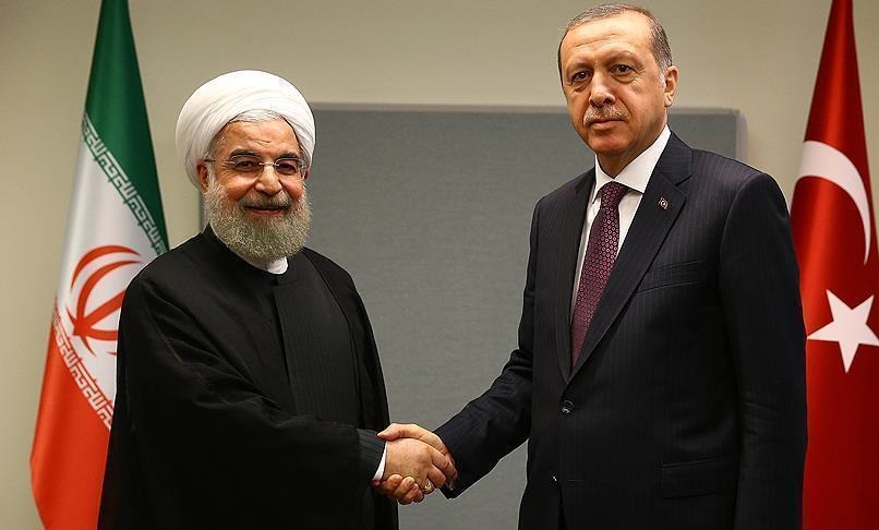 روسای جمهوری ایران و ترکیه با یکدیگر دیدار کردند