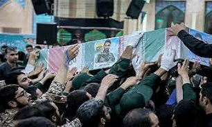 مردم بهشهر با پیکر مطهر شهید «سید سجاد خلیلی» وداع کردند