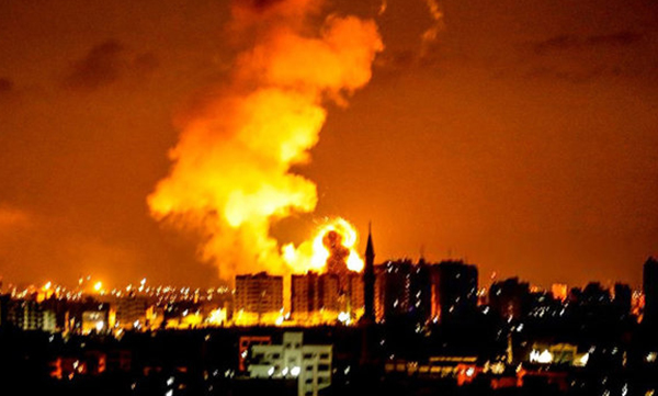 حمله توپخانه‌ای ارتش رژیم صهیونیستی به شرق غزه