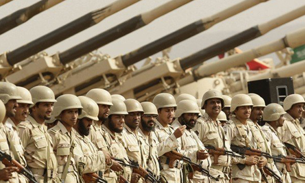 رزمایش نظامی ارتش عربستان در شهر بندری «اسکندریه» مصر
