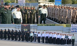 صبحگاه مشترک نیروهای مسلح در چهارمحال و بختیاری برگزار شد