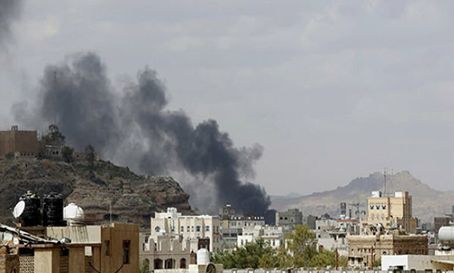 حملات گسترده جنگنده‌های سعودی به «التریبه» در الحدیده یمن