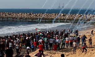 ده‌ها زخمی در یورش ارتش رژیم صهیونیستی به دوازدهمین راهپیمایی دریایی غزه