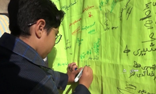 افتتاح مدرسه ای به نام کودک شهید «محمدطاها اقدامی» در اهواز