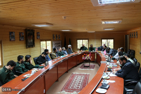 جلسه هماهنگی یادواره شهدای پدافند شمال کشور در گرگان برگزار شد