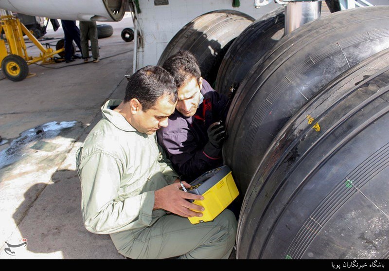 تجهیز هواپیما‌های سنگین نیروی هوایی ارتش به لاستیک‌های ایرانی+ عکس