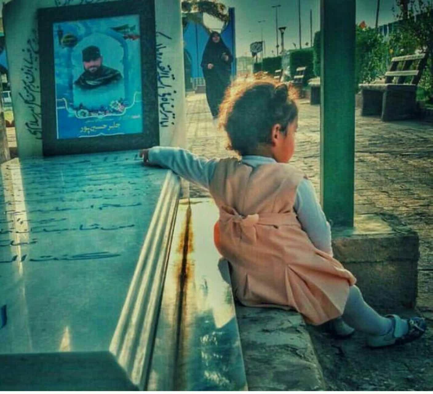 تصویری کمتر دیده شده از فرزند شهید جابر حسینی