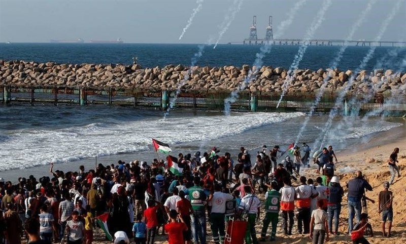 آغاز سیزدهمین راهپیمایی دریایی غزه