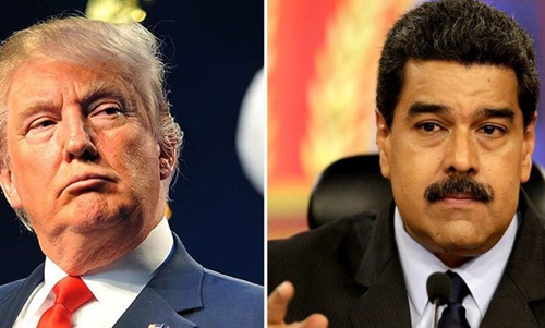 ترامپ: دولت ونزوئلا را می‌توان با کودتا خیلی سریع سرنگون کرد