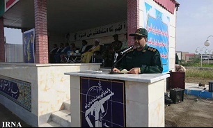 صبحگاه مشترک نیروهای نظامی و انتظامی ایرانشهر برگزار شد