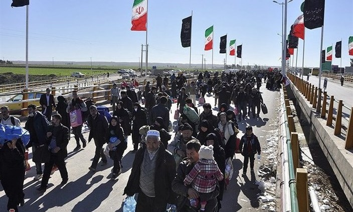 بیش از 800 هزار نفر از مرز مهران به کشور آمدند / حضور پلیس تا بازگشت آخرین زائر