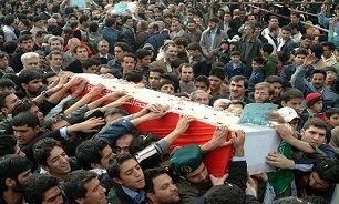 تشییع و خاکسپاری شهید «محمد اسماعیلی» در ورامین