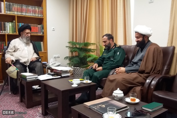 مدیرکل حفظ آثار دفاع مقدس گلستان با نماینده ولی فقیه در استان دیدار و گفتگو کرد