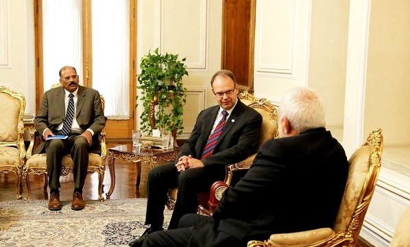 رئیس جدید دفتر فائو در ایران با ظریف دیدار کرد