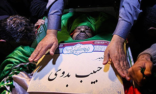 برگزاری اولین سالگرد شهادت شهید مدافع حرم«حبیب بدوی» در اهواز