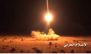 غرش موشک بالستیک یمن در آسمان جنوب عربستان