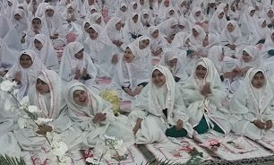 برگزاری جشن تکلیف ۱۱۰۰ دانش آموز دختر در بهشهر