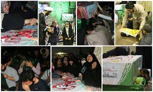شهید گمنام میهمان راهیان نور مازندران در مراسم تحویل سال اردوگاه شهید بلباسی خرمشهر