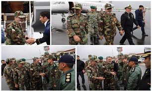 فرمانده کل ارتش جمهوری اسلامی ایران وارد گلستان شد