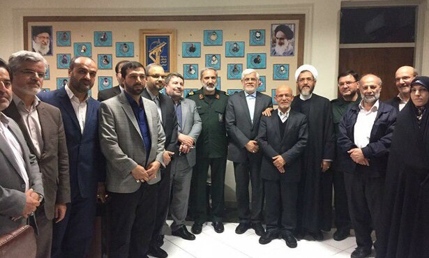 اعضای فراکسیون امید با فرمانده سپاه تهران دیدار کردند