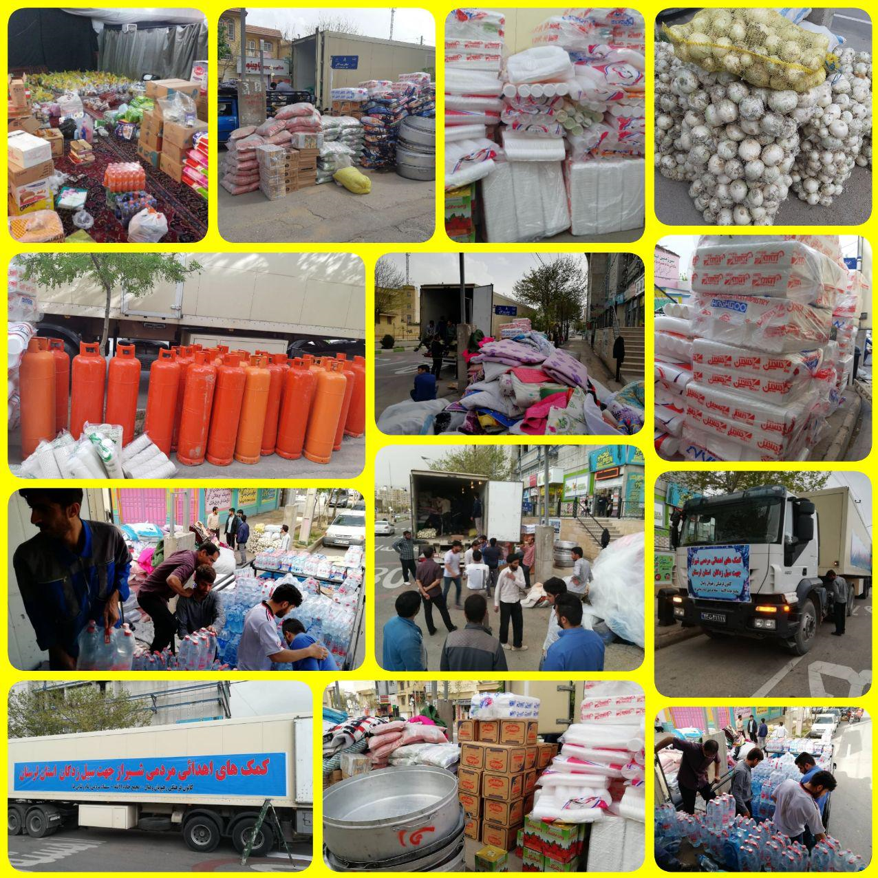 امدادرسانی ۱۰۰ جهادگر شیرازی به سیل‌زدگان خوزستان/ طبخ روزانه ۱۵ هزار وعده غذا