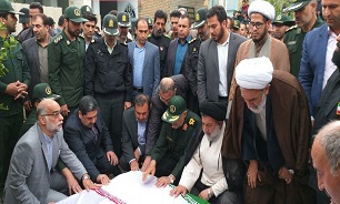 مراسم تشییع پیکر دو تن از نیروهای بنیاد مسکن اردبیل  برگزار شد