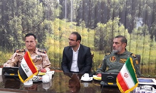فرمانده هوانیروز عراق با فرمانده نیروی زمینی و هوانیروز ارتش دیدار کرد