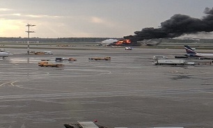 زخمی شدن پنج نفر در سانحه هواپیمای مسافربری در مسکو