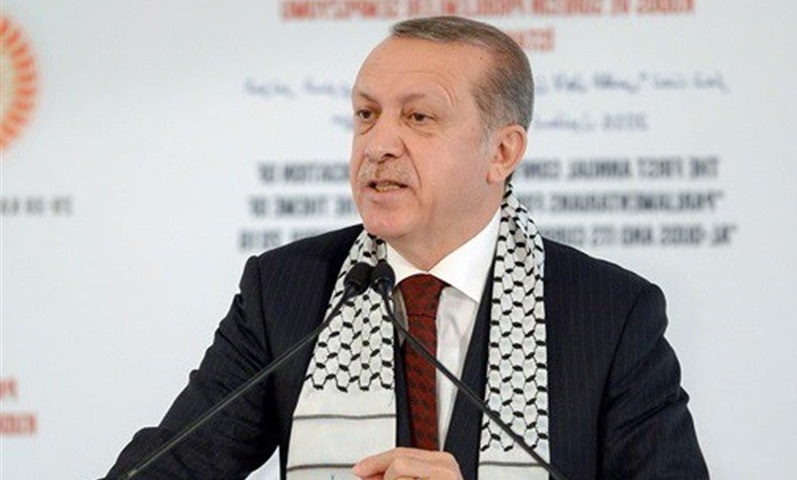 اردوغان: به حمایت از فلسطین ادامه خواهیم داد/ تعلق جولان به سوریه