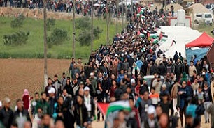 زخمی شدن ۱۰ فلسطینی در شرق نوار غزه