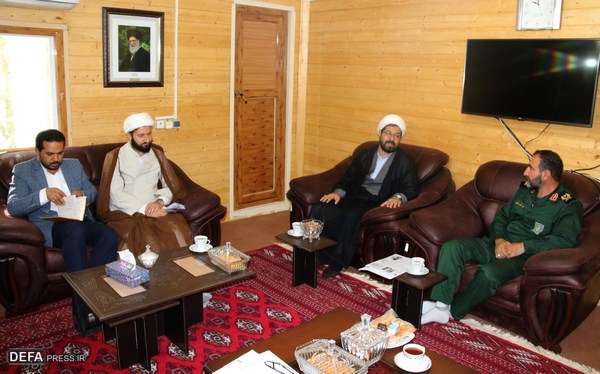 دیدار رئیس دانشگاه مذاهب اسلامی گنبد کاووس با مدیرکل حفظ آثار گلستان