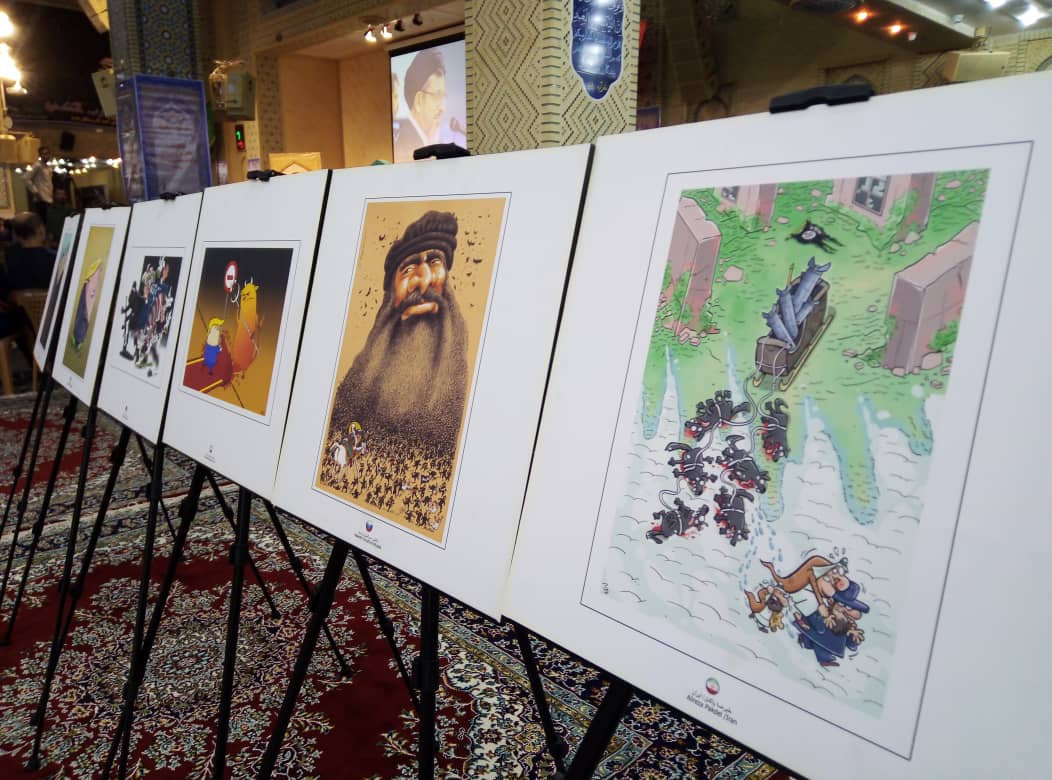 برگزاری نمایشگاه عکس در مراسم چهارم خرداد دزفول
