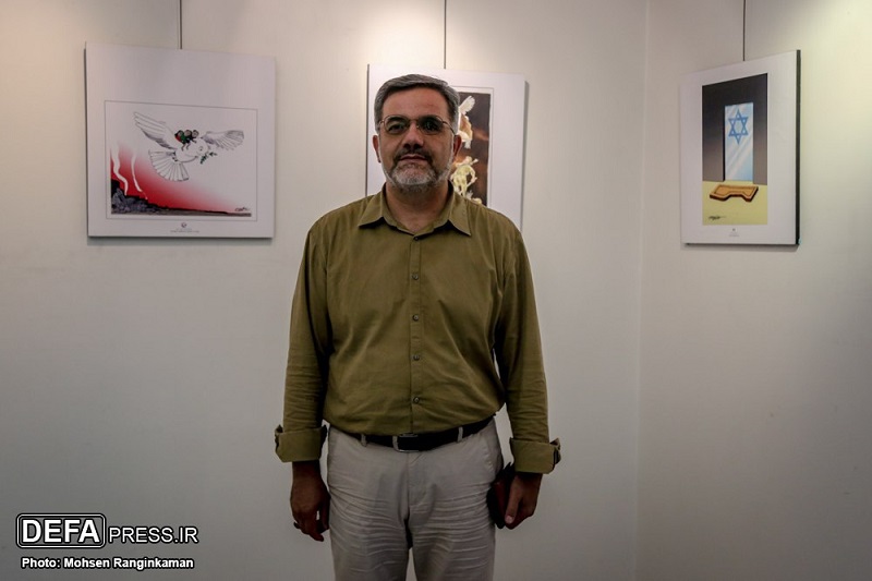 حضور هنرمندان ۲۵ کشور در نمایشگاه «کاریکاتور و کارتون قدس» / هنرمندان ایرانی در موضوع فلسطین اجماع نظر دارند