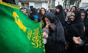 انتشار عطر رضوی و پرچم گردانی خادمین رضوی در دیار علویان