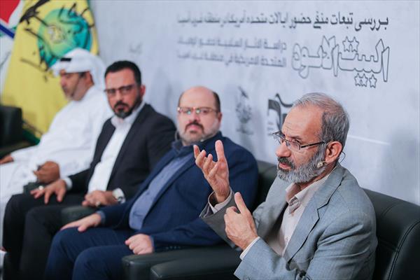 نمایندگان ارشد جبهه مقاومت پشت میز سفیر آمریکا در تهران