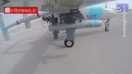 کابوس ناوهای هواپیمابر آمریکا هم مسلح شد/ «ابابیل ۳»؛ جدیدترین پهپاد بمب‌افکن ایرانی +عکس