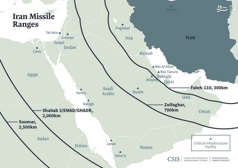 چهار نقطه ضعف عربستان در صورت درگیری جدی با ایران/ آمریکا روی شریک سعودی هم حساب نکند + تصاویر هوایی