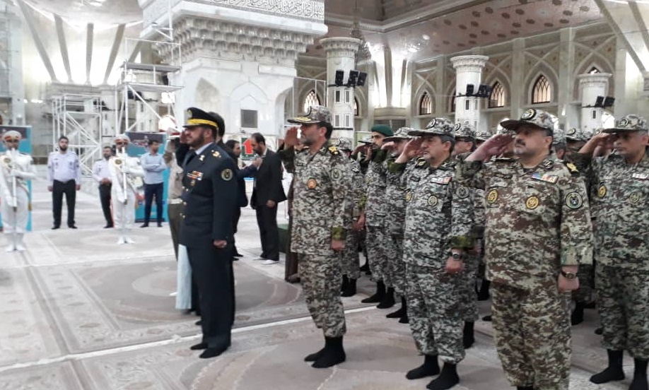 تجدید میثاق فرماندهان و کارکنان نیروی پدافند هوایی ارتش با آرمان‌های امام خمینی (ره)