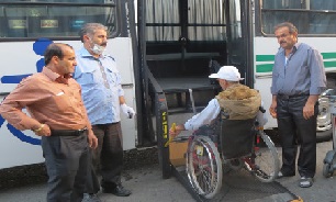 خدمات اتوبوسرانی بوشهر برای جانبازان رایگان شد