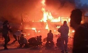 داعش مسئولیت انفجار اتوبوس در دیرالزور سوریه را برعهده گرفت