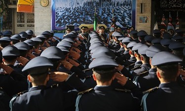 ‌برگزاری مراسم بزرگداشت روز نیروی هوایی در مدرسه علوی