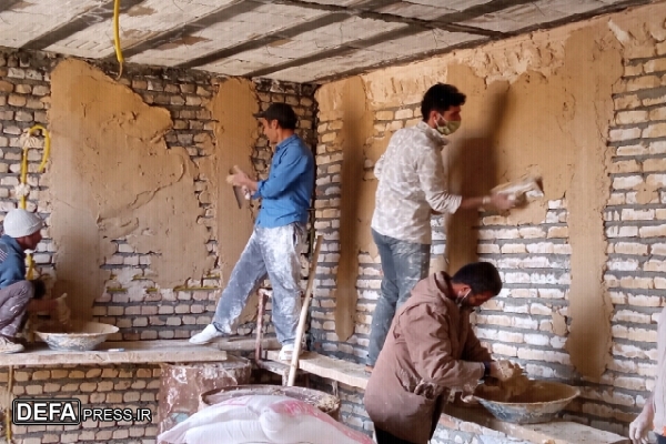 مرمت و بازسازی یک واحد مسکونی در بردسکن+ تصاویر